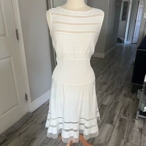 NWT Tafashi Shoji ivory dress size L